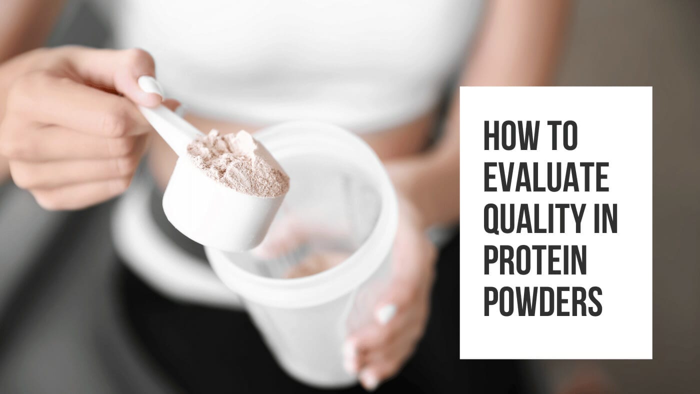 Protein Powder quality