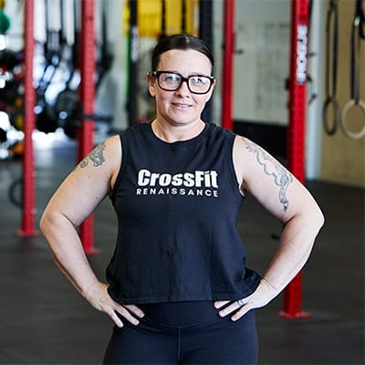 Jennifer Adams coach at CrossFit Renaissance