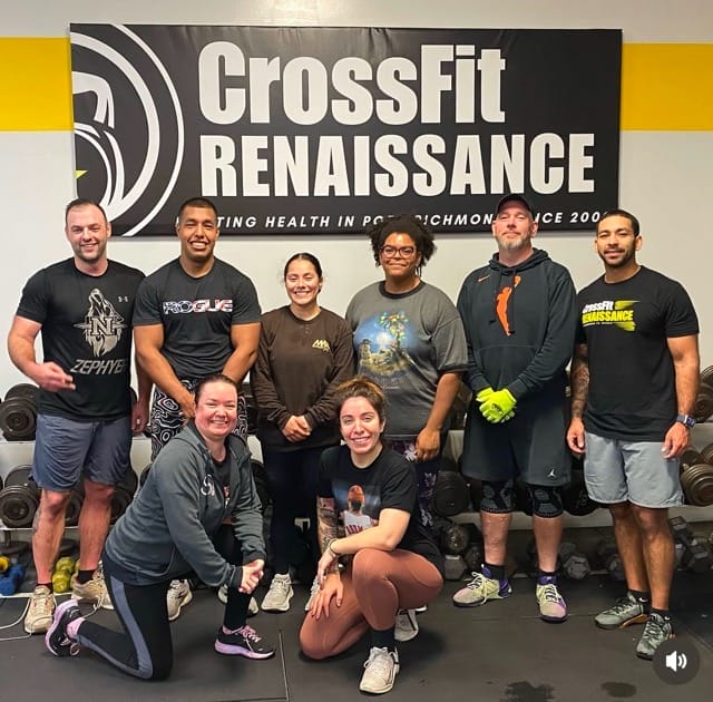 Morning workout in Port Richmond Philadelphia